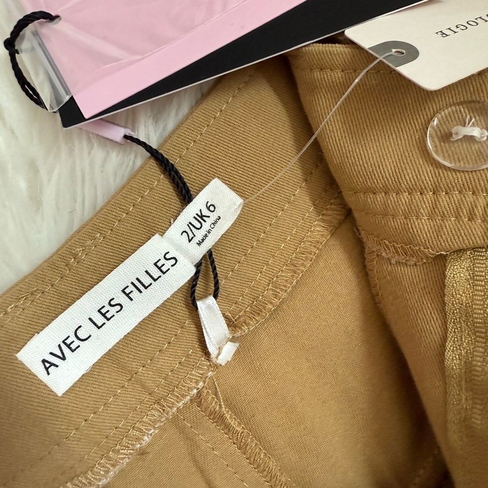 Anthropologie Avec Les Filles wide leg cargo Trousers NWT